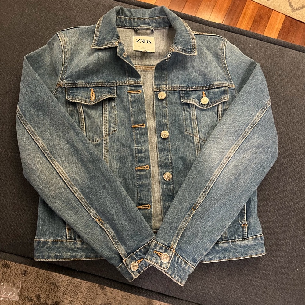 Zara Blue Jean Jacket